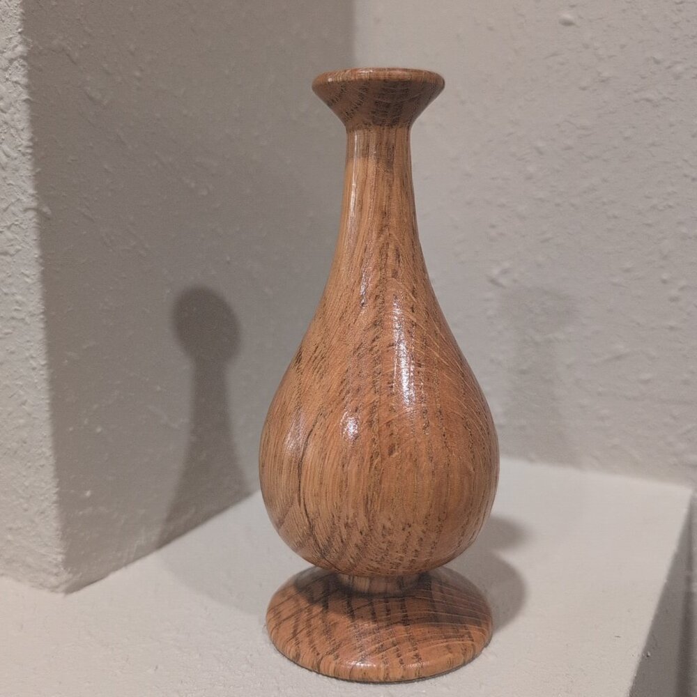 Wooden Vintage Insense Holder, Hand carved, Myrtle Wood, Oregon, USA - Picture 2 of 4